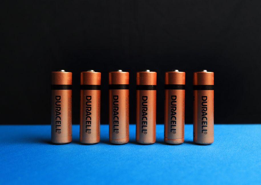 Modern home battery storage unit connected to a solar system